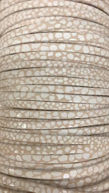 Cuir exclusivité IDIL 5mm DENIZANA - Rose poudré