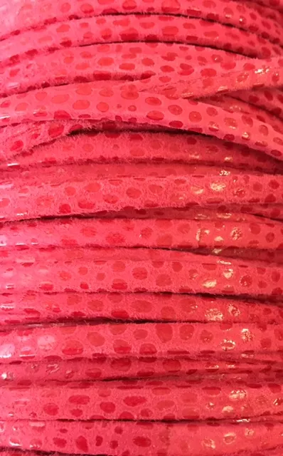 Cuir exclusivité idil 5mm SERENITE - Fuchsia