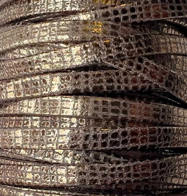 Cuir 5 mm Balade ecossaise - Bronze