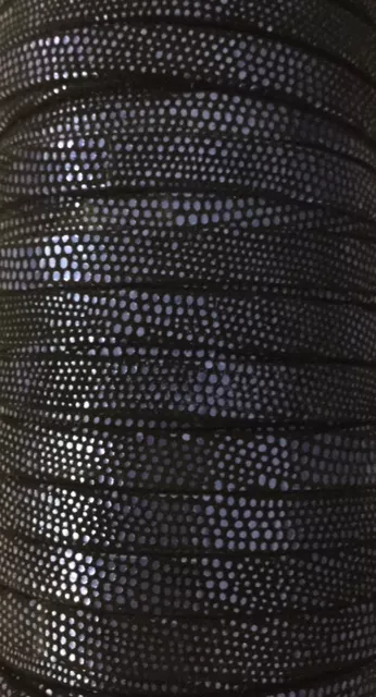 Cuir exclusivité Idil 10mm motif LEZARD-NOUVELLES COULEURS - Bleu