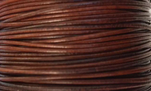 Cuir de Kangourou 1.05mm-20 COULEURS - Marron moyen