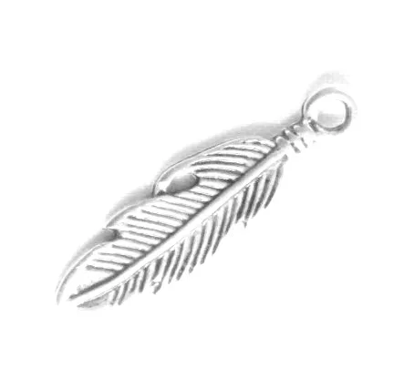 Pendants  plume - Argent