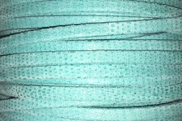 Cuir exclusivité Idil 5mm Mer Egée - Vert turquoise