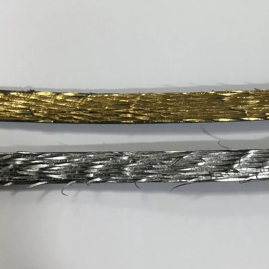 Cuir exclusivité IDIL 10mm effet métal - Or Argent