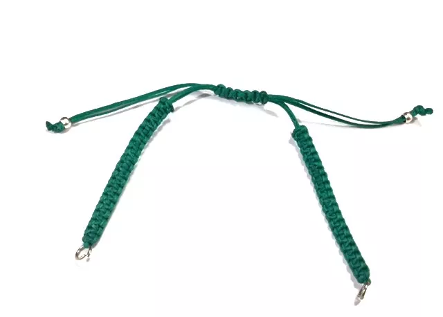 bracelet macramé prêt à l'emploi - Forest