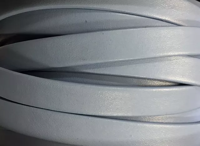 Cuir Chèvre - Plat - 10 mm - Bleu lavande