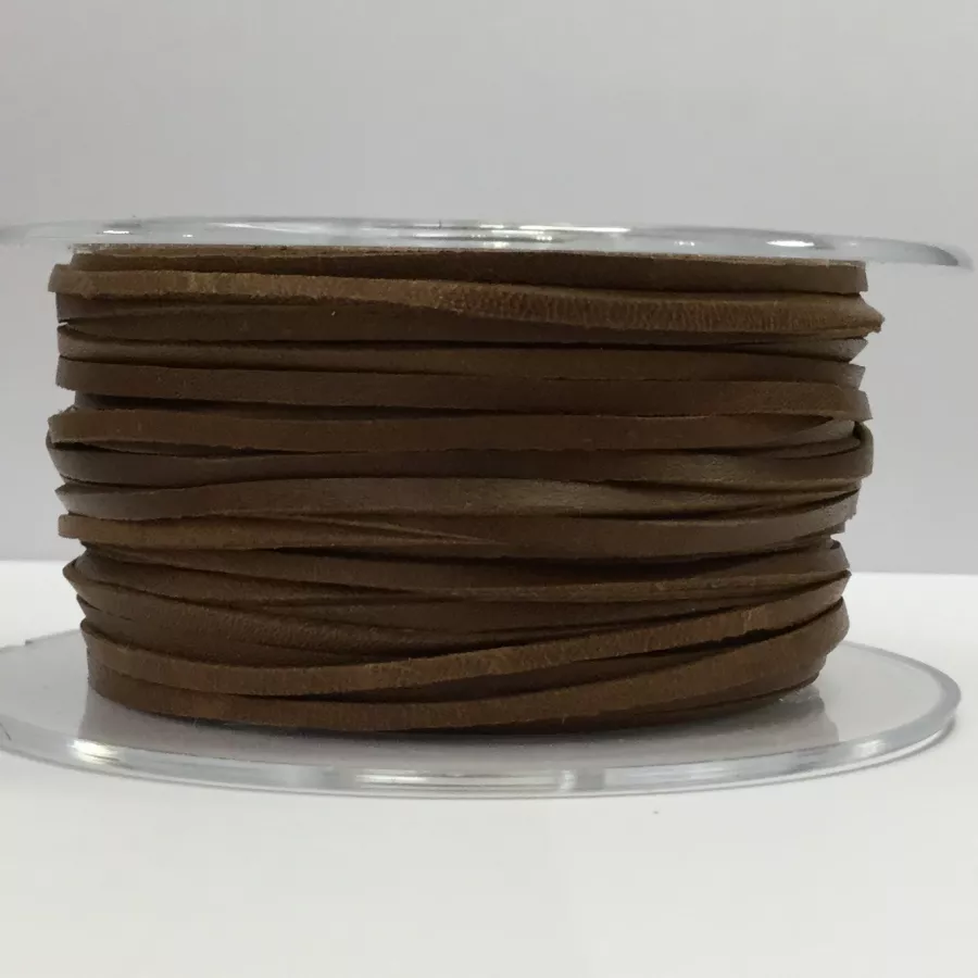 Cuir kangourou 2mm plat, très resistant - Bison (marron foncé) Beige Bleu Bleu marine Camel Forest jaune moutarde Noir ocre