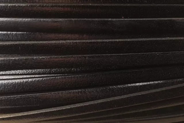 CUIR DE VEAU 5MM ITALIEN - nouvelles couleurs  - Noir