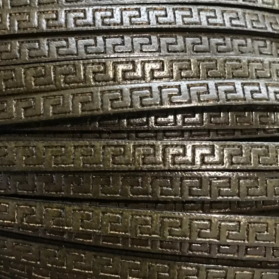 Cuir 5mm GRECA - Kaki