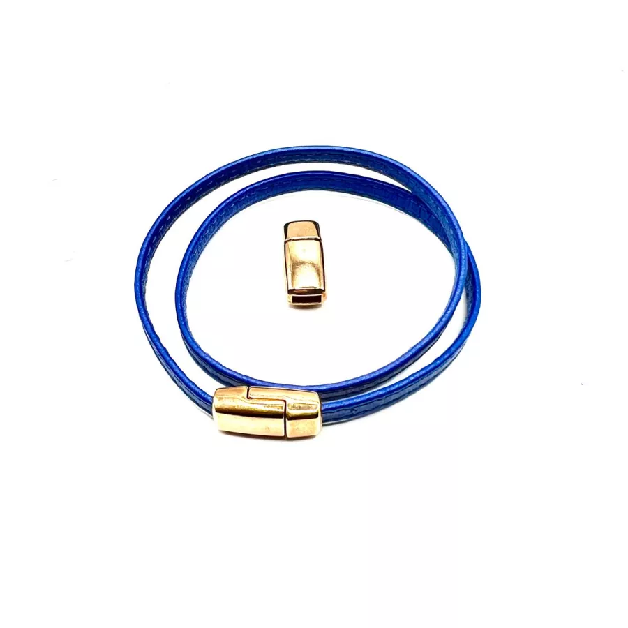 Fermoir aimanté 5mm en zamac - or rose