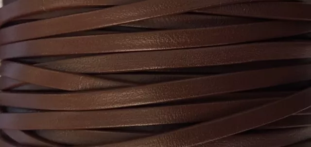 Cuir de chèvre 3mm doublé-NOUVELLES COULEURS - Marron