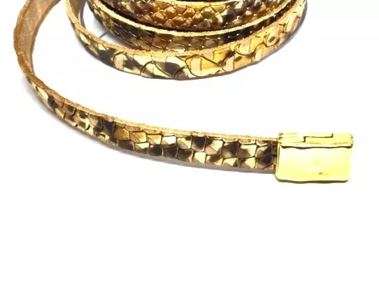 Fermoir aimanté 10 mm en Zamac martelé - Or