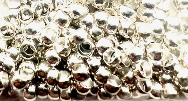 PERLES A ECRASER 2.6mm - Argent