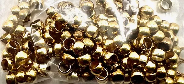 PERLES A ECRASER 2.6mm - Or