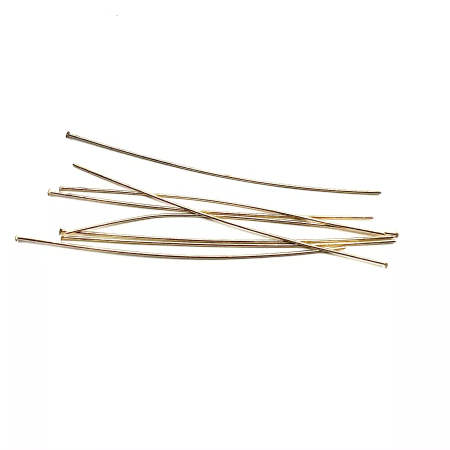 CLOUS FIN 60MM PLAQUE 10MICRONS EN FRANCE - Or