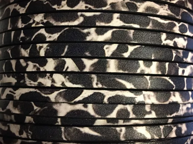 Imprimé veau 5mm - Marron foncé