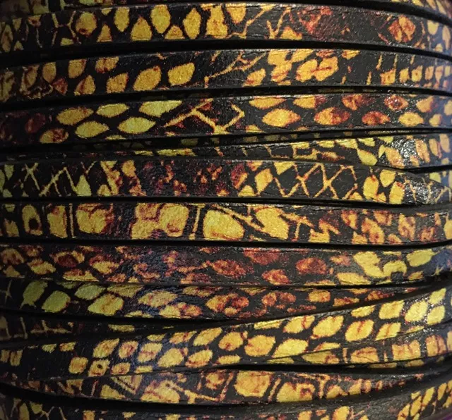 Cuir de veau imprimé; nouveaux modèles - Vert pistache