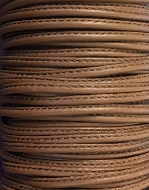 Cuir de chèvre cousu 2.70mm,NOUVELLES COULEURS,29 couleurs - tabac