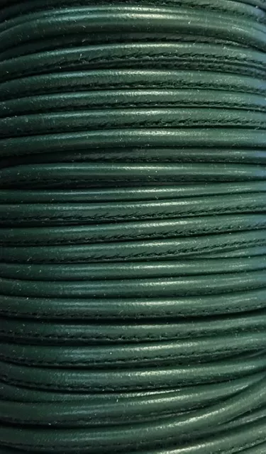 Cuir de chèvre cousu 2.70mm,NOUVELLES COULEURS,29 couleurs - Forest