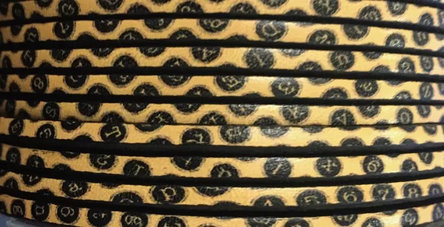 cuir de veau 3mm imprimé, NOUVEAUX MODELES  - Beige foncé