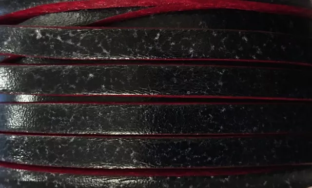 CUIR DE VEAU DOUBLE COULEUR - Gris foncé