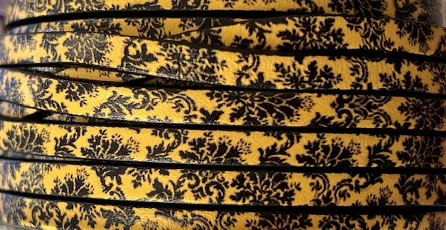 CUIRS DE VEAU IMPRIMES EN 5MM - Or or mat