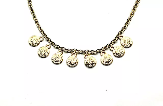 pendant motif ethnique - Or