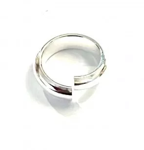 Anneau de montage épais de 15mm plaqués en FR ARGENT VIF et OR - Argent vif