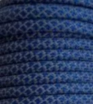 Cordon nautique 4mm au mètre - Bleu
