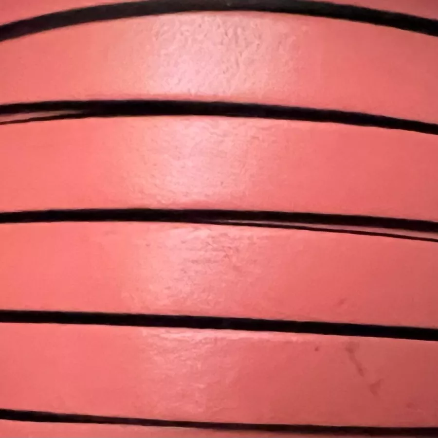 Cuir de Veau 10mm - Corail