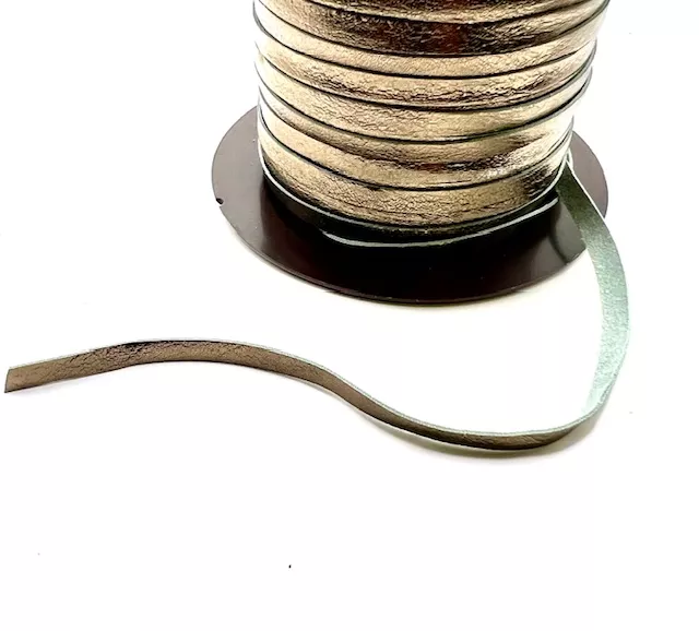 Cuir de kangourou 4mm-EXCLUSIVITE IDIL - Bronze