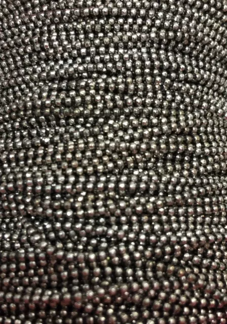 Chaîne bille très fine en argent plaquée en France 10microns