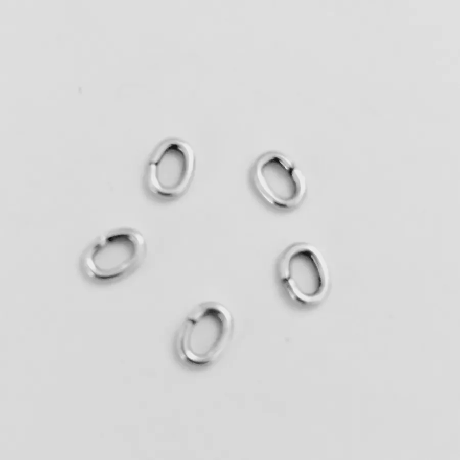anneau ovale 6 x 4mm