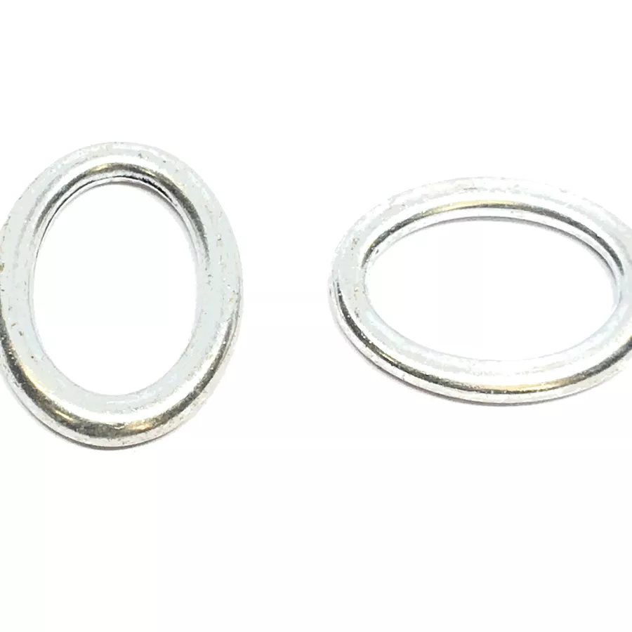 Anneau ovale 24 x 18 mm