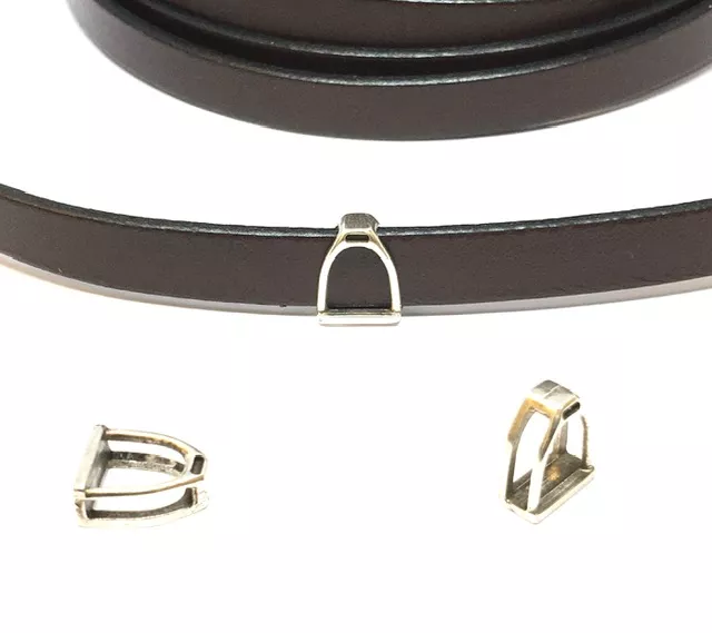 Passant Étrier pour cuir 10mm, modèle IDIL