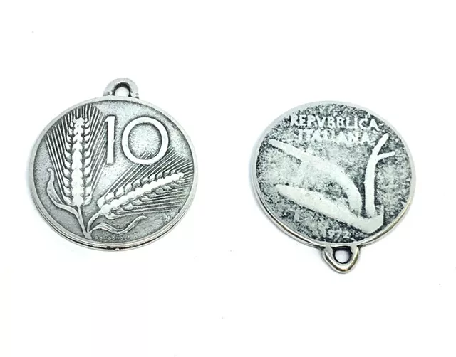 Pièce de monnaie Italienne, 10 lires