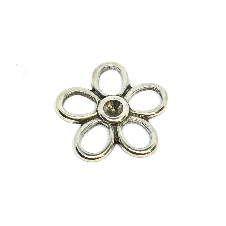 Pendant ou intercalaire  fleur