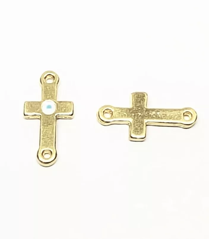 Intercalaire croix avec mauvais oeil