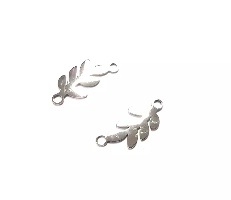 Intercalaire feuilles de laurier en acier