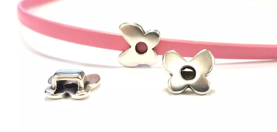 Passant papillon pour cuir 5mm