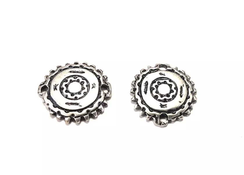 Intercalaire roue dentée avec motifs