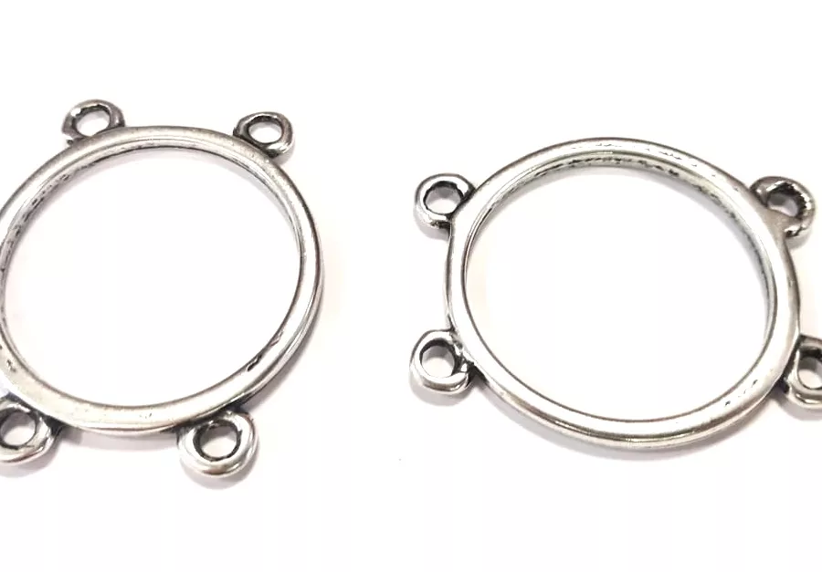 Intercalaire grand cercle avec 4 anneaux