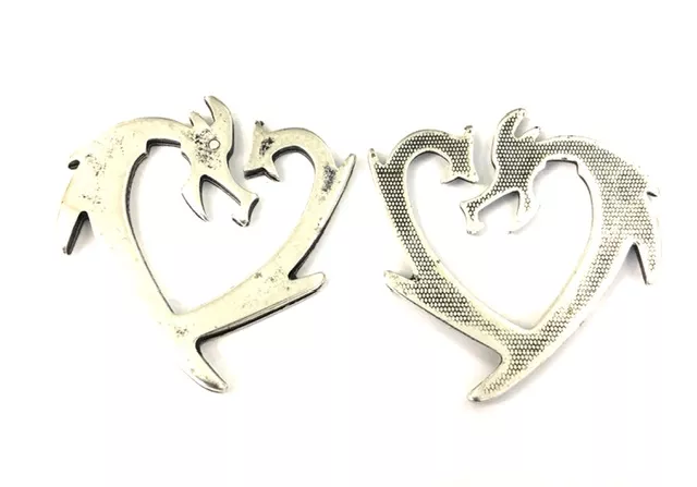 cœur dragon 41.4 x 43.2 mm