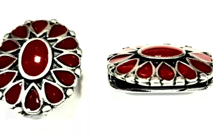 Passant émaillé pour cuir 20mm