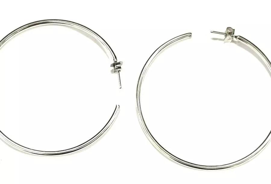 Boucles d'oreilles créoles 53mm