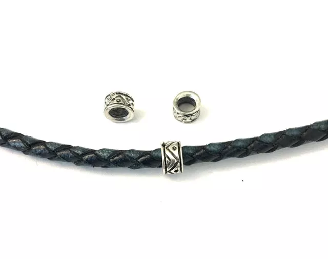 Perles cylindriques avec motif