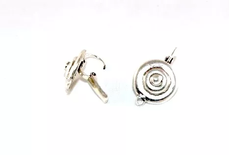 Dormeuses en étain, fabrication Française, plaqué 10 microns