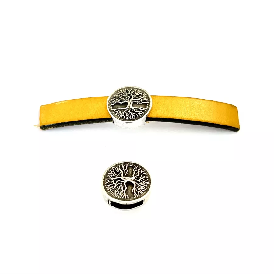 Passant arbre de vie pour cuir 10mm