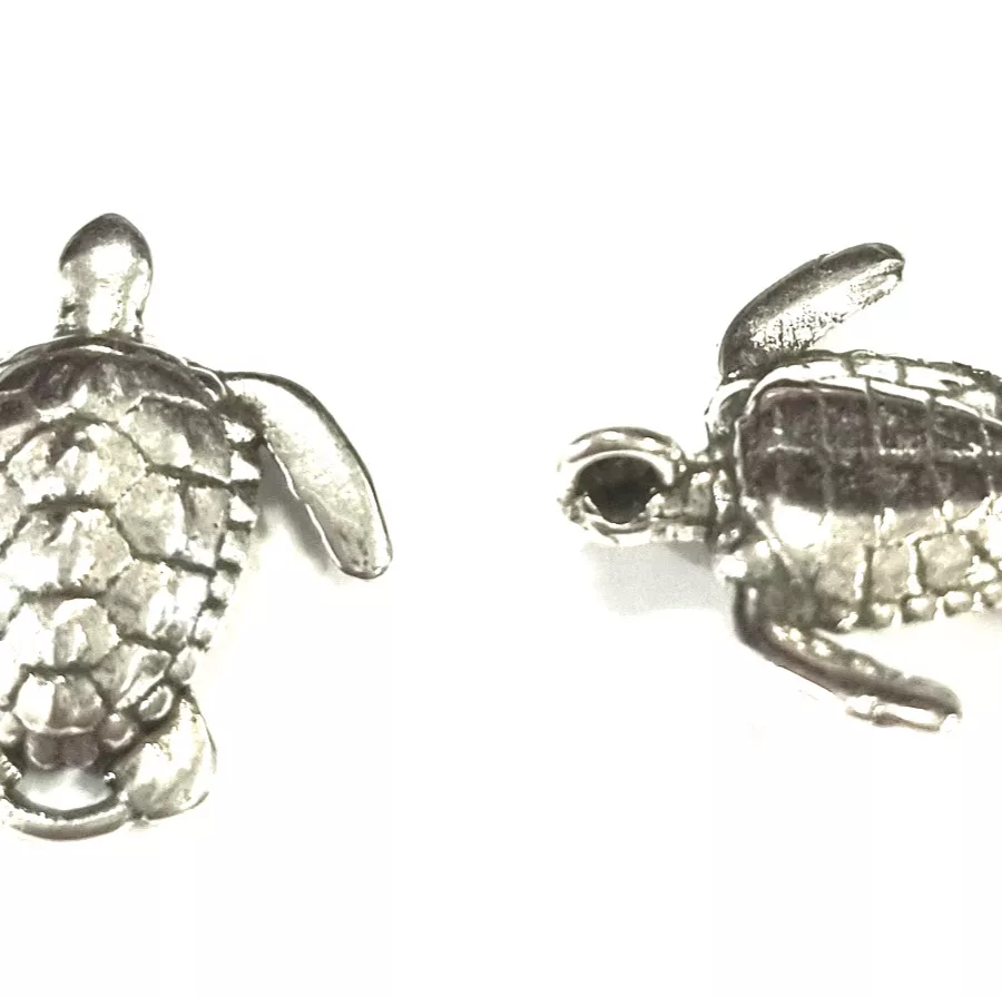 Intercalaire tortue en étain 