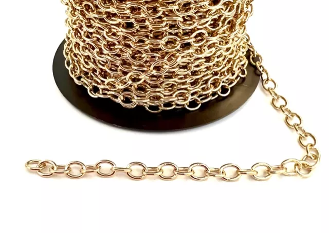 Chaine en laiton plaqué Or 1 micron en France